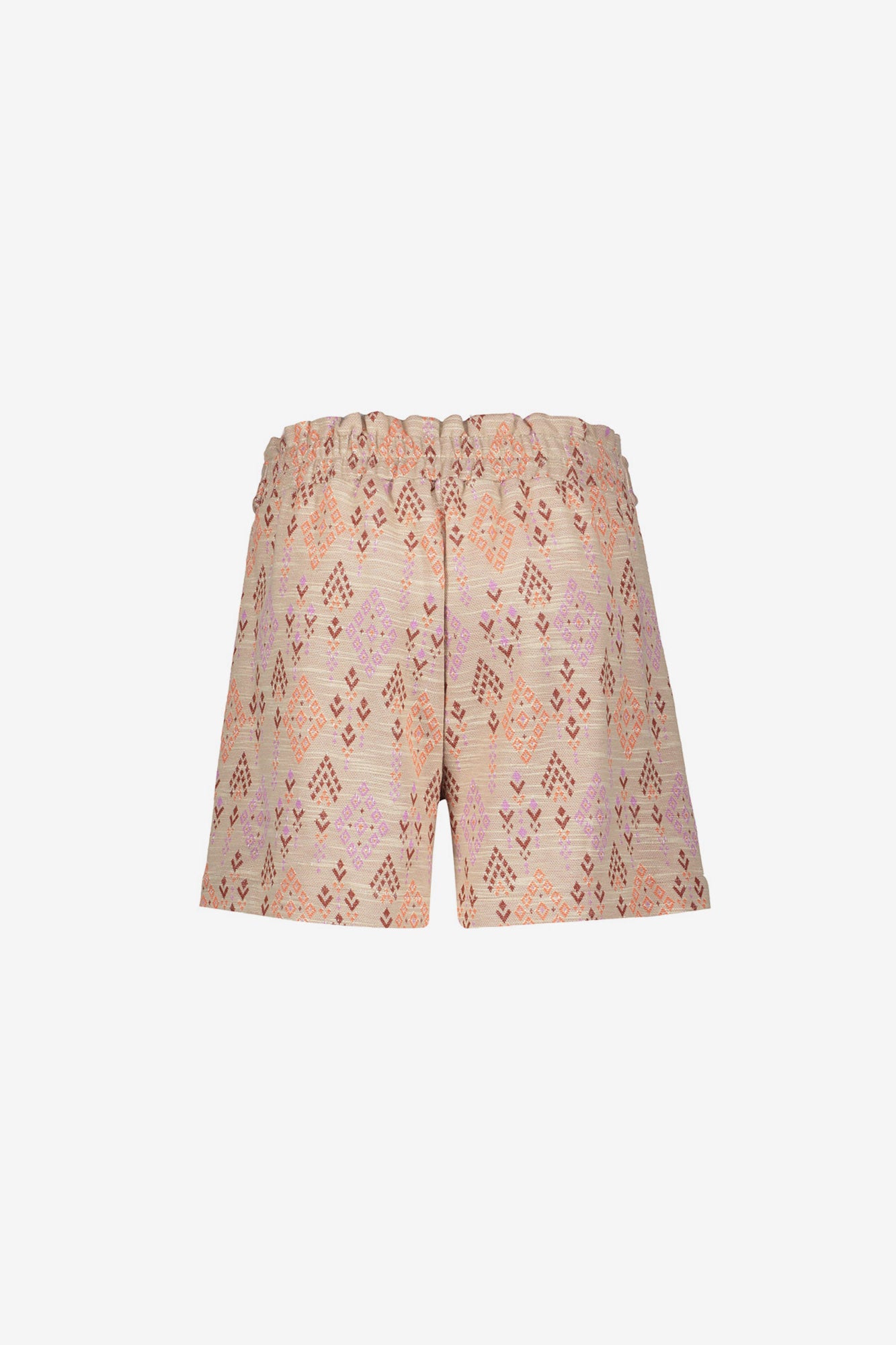 Geisha short met aztecprint
