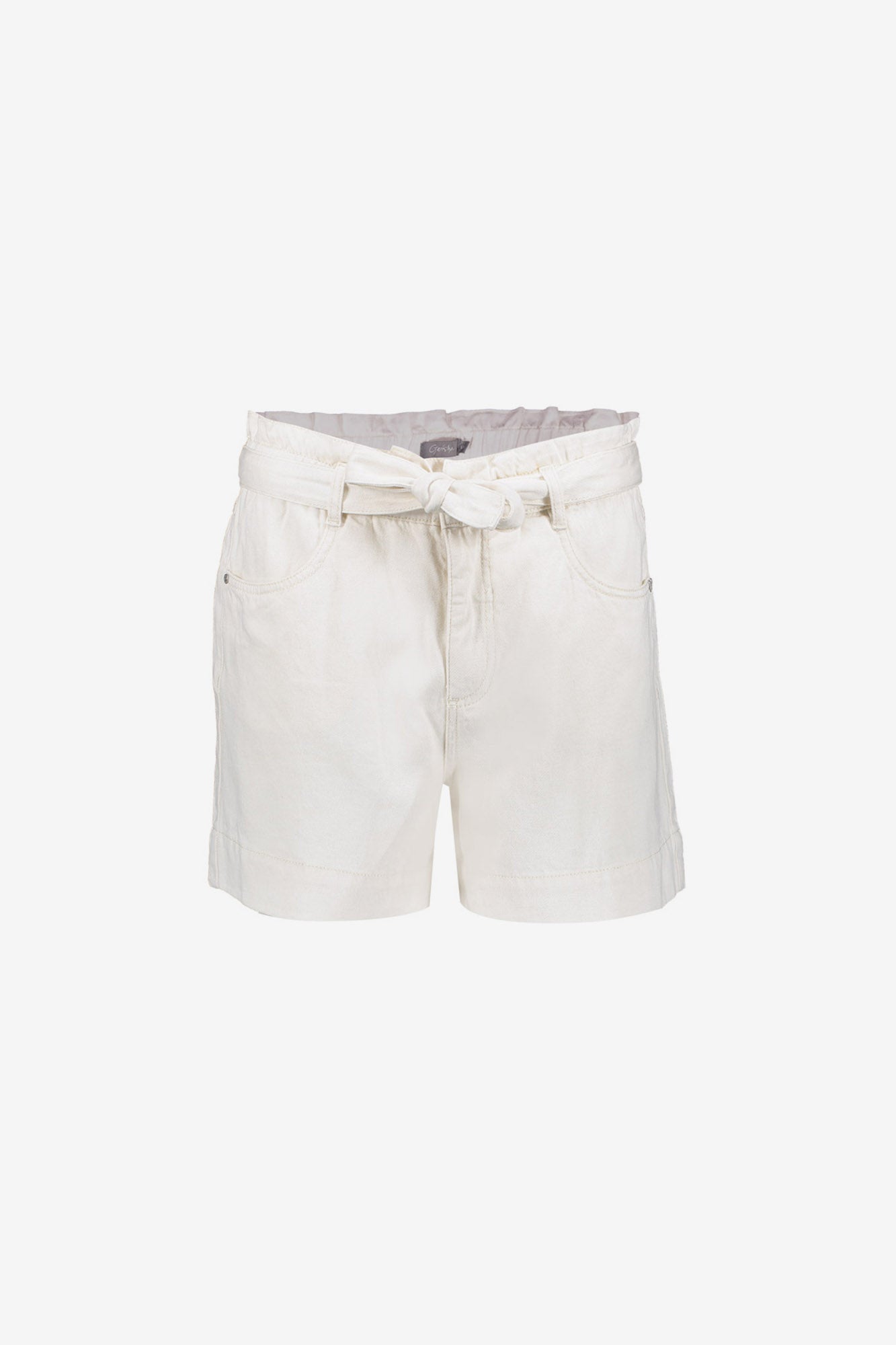 Geisha paperbag short met strikceintuur
