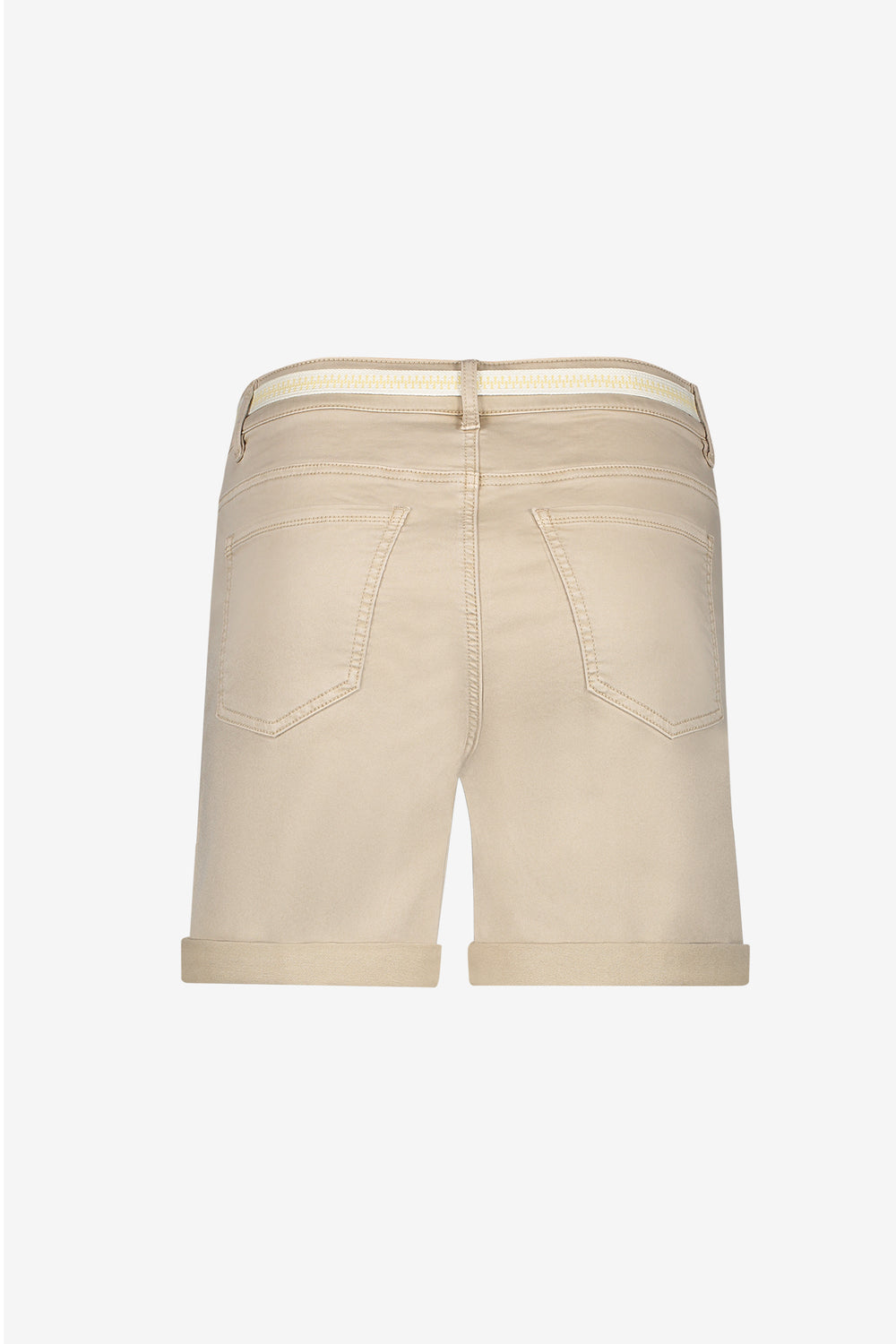 Geisha short met strikceintuur en zakken