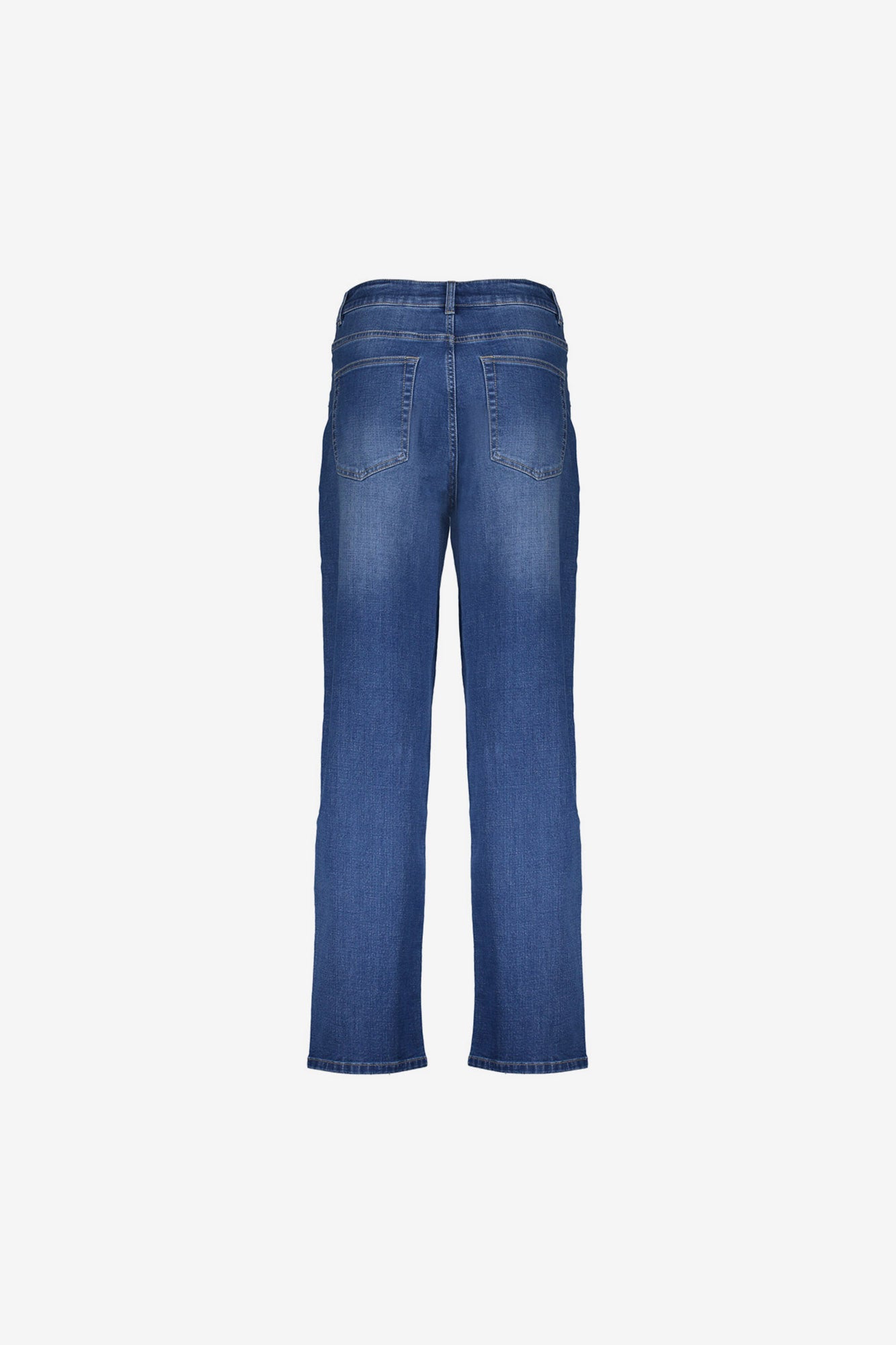 Geisha jeans met rechte pijp en stoere zakdetails