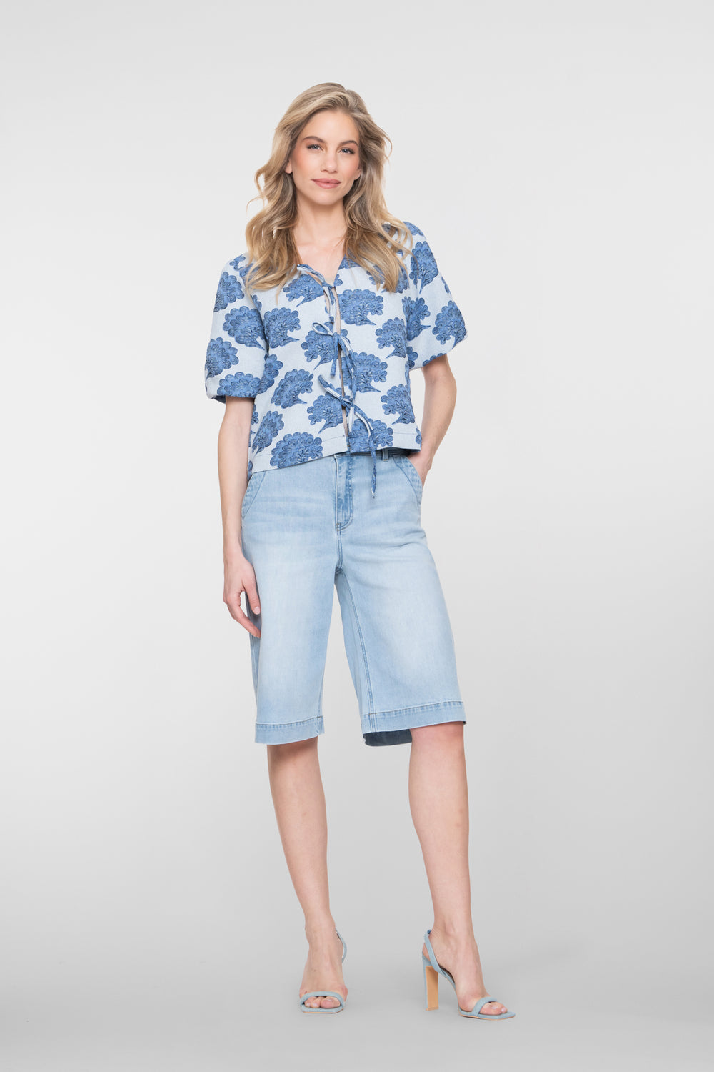Geisha jeansshort long