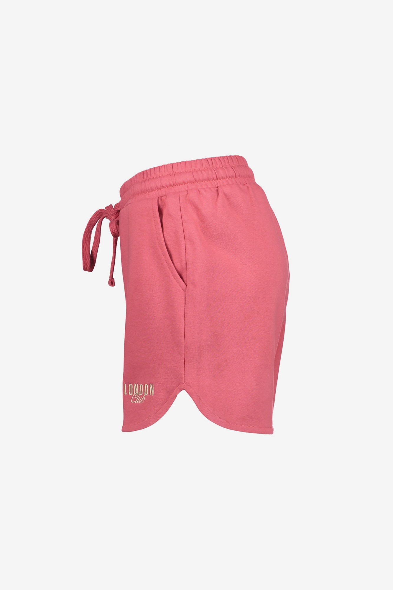 Geisha sweatshort met strikdetail en sportieve uitstraling
