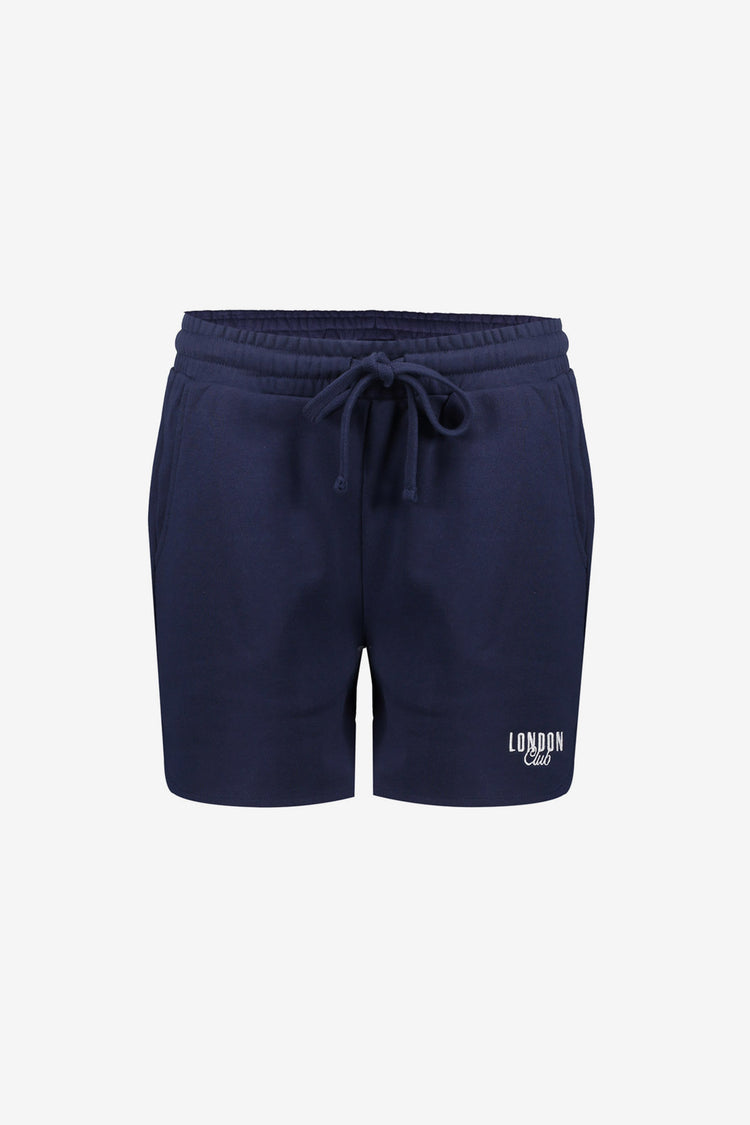 Geisha sweatshort met elastische taille en sportieve uitstraling