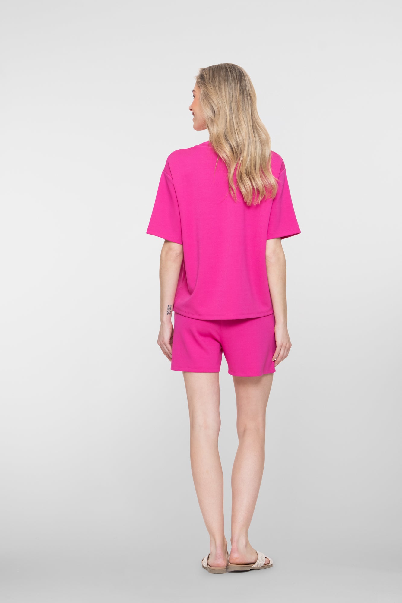 Geisha short scuba look fuchsia