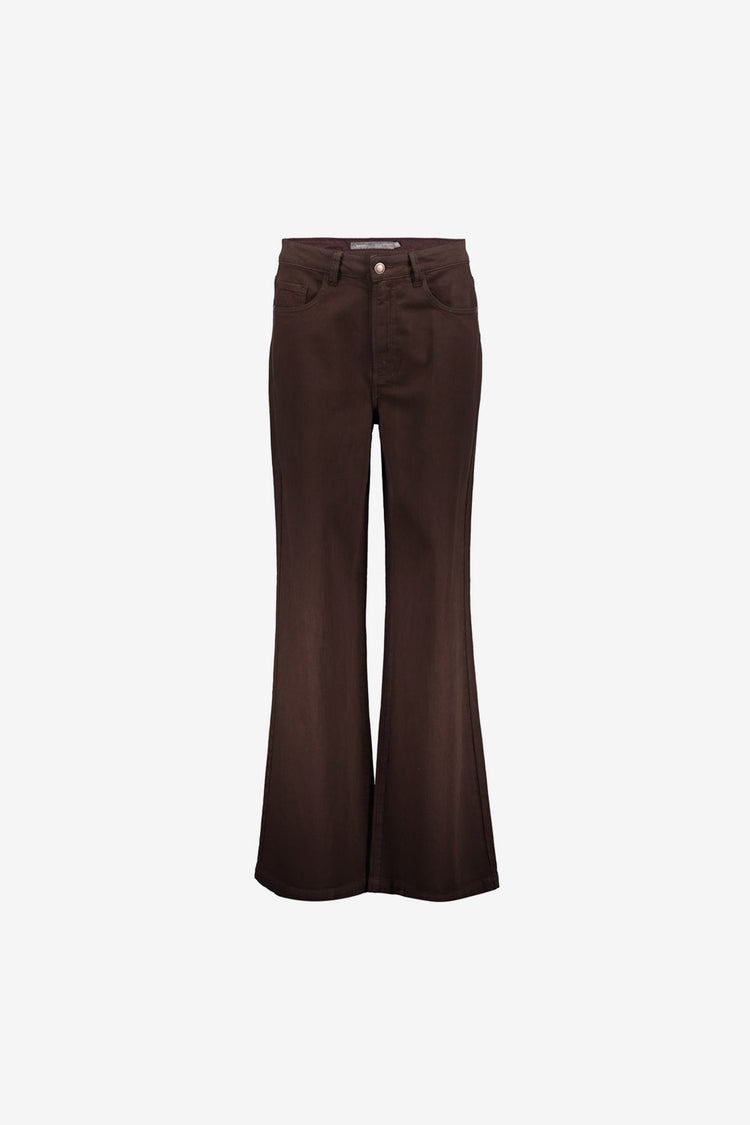 Geisha jeans met uitlopende pijpen