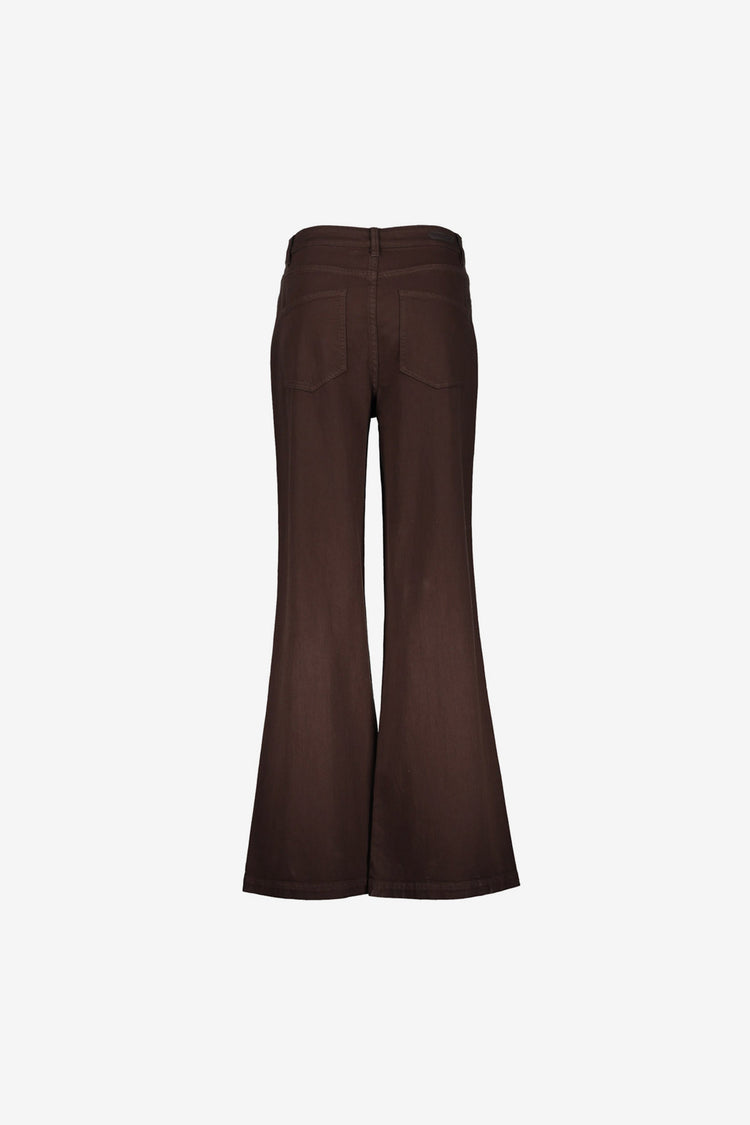 Geisha jeans met uitlopende pijpen