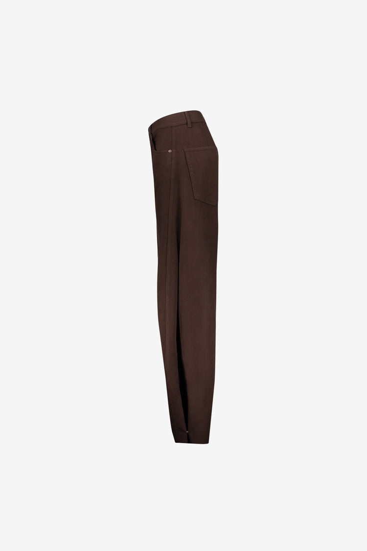 Geisha straight fit jeans met subtiel balloon detail