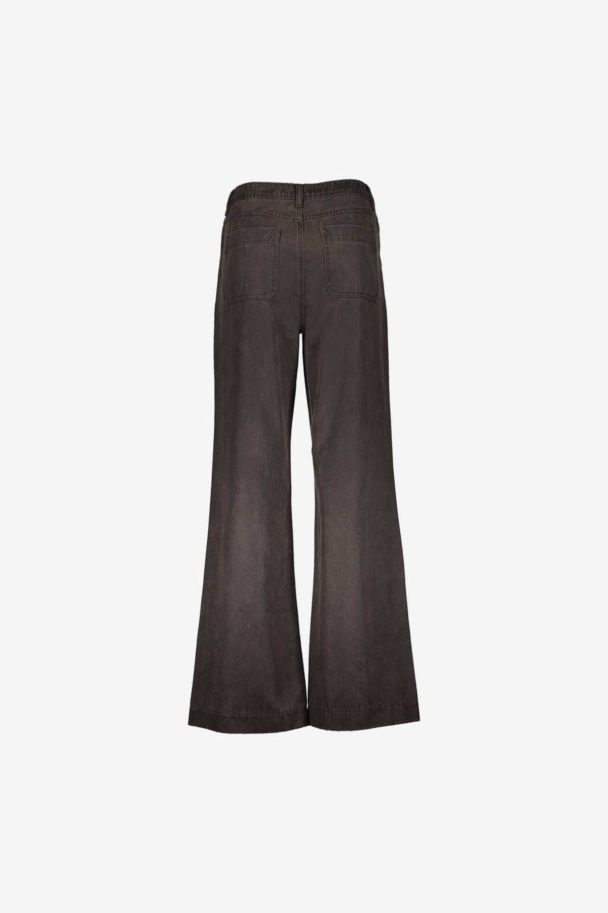 Geisha bruine jeans met hoge taille en rechte pasvorm