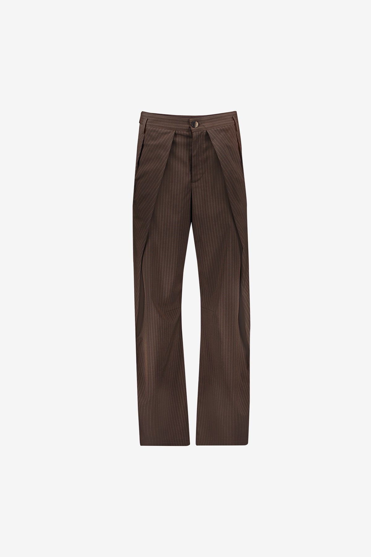 Geisha ballonbroek met pinstripe en opvallende overslag