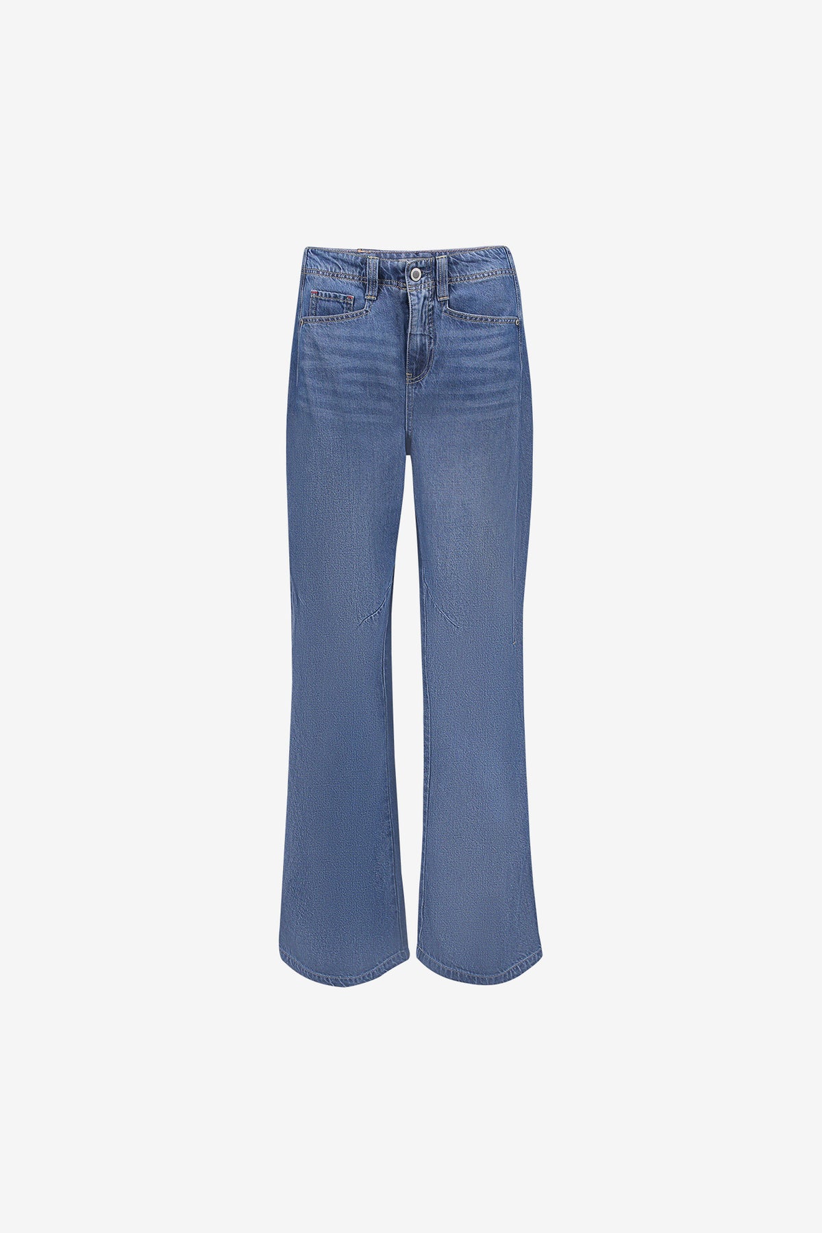 Geisha dames wide leg jeans met hoge taille