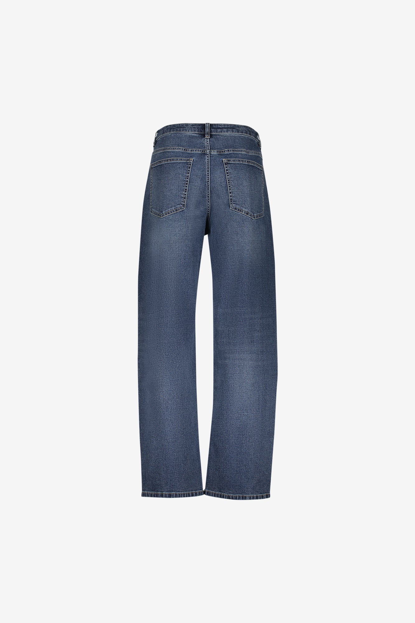 Geisha barrel jeans met sierstiksels