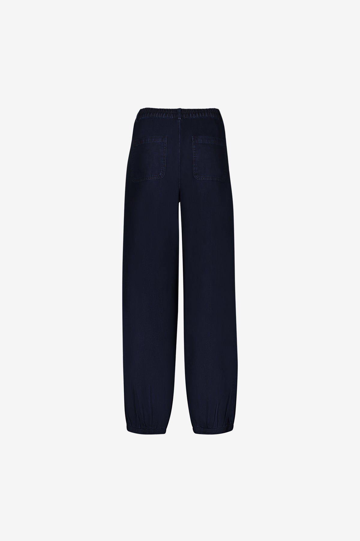 Geisha jeans met ballonpasvorm en elastische details