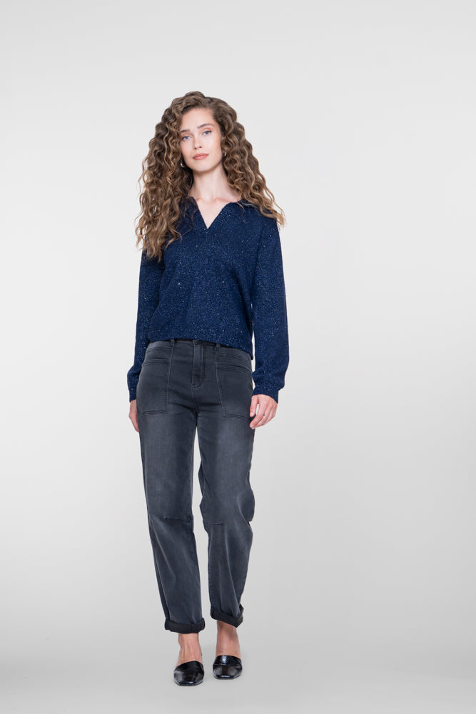 Geisha baggy jeans met grote zakken