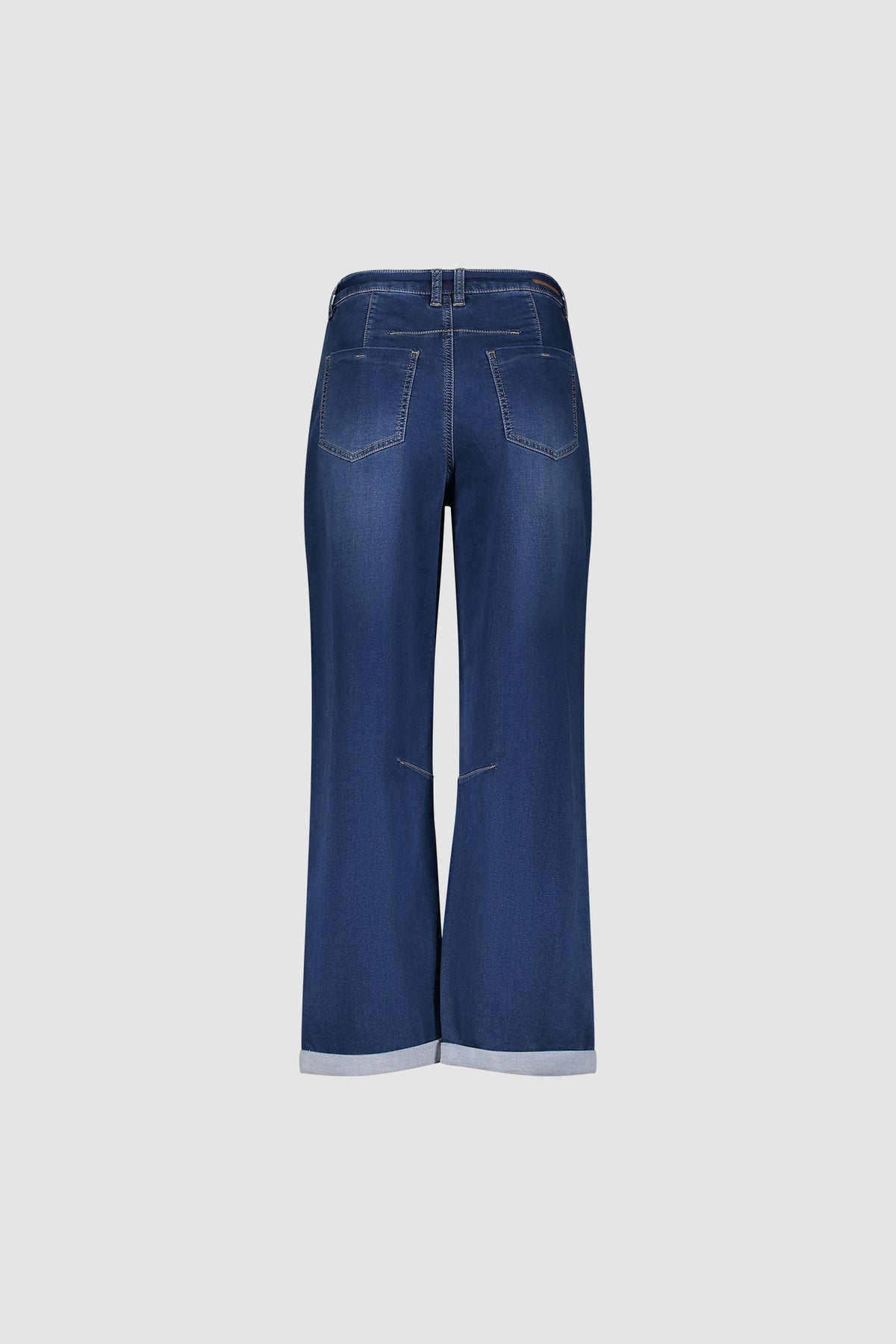 Geisha straight jeans met grote zakken