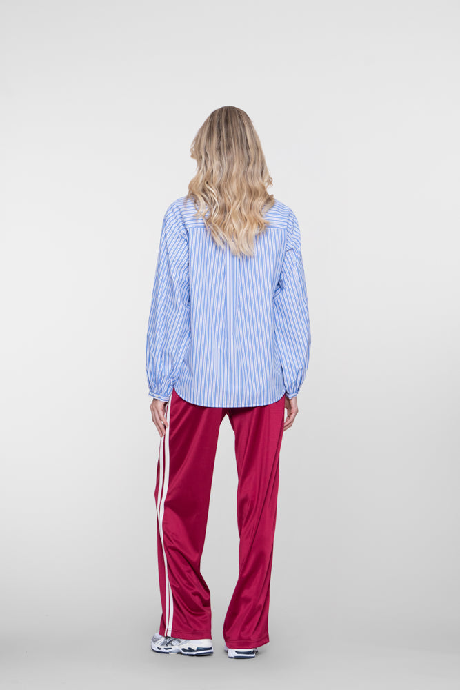 Geisha trackpant met contrasterende zijbies