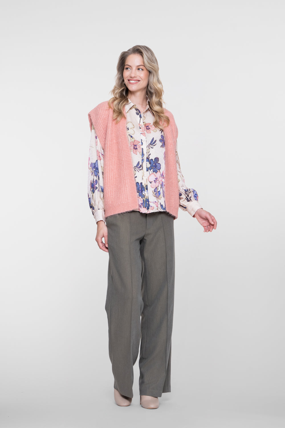Geisha wide leg pantalon met striksluiting en comfortabele pasvorm – Shop de look