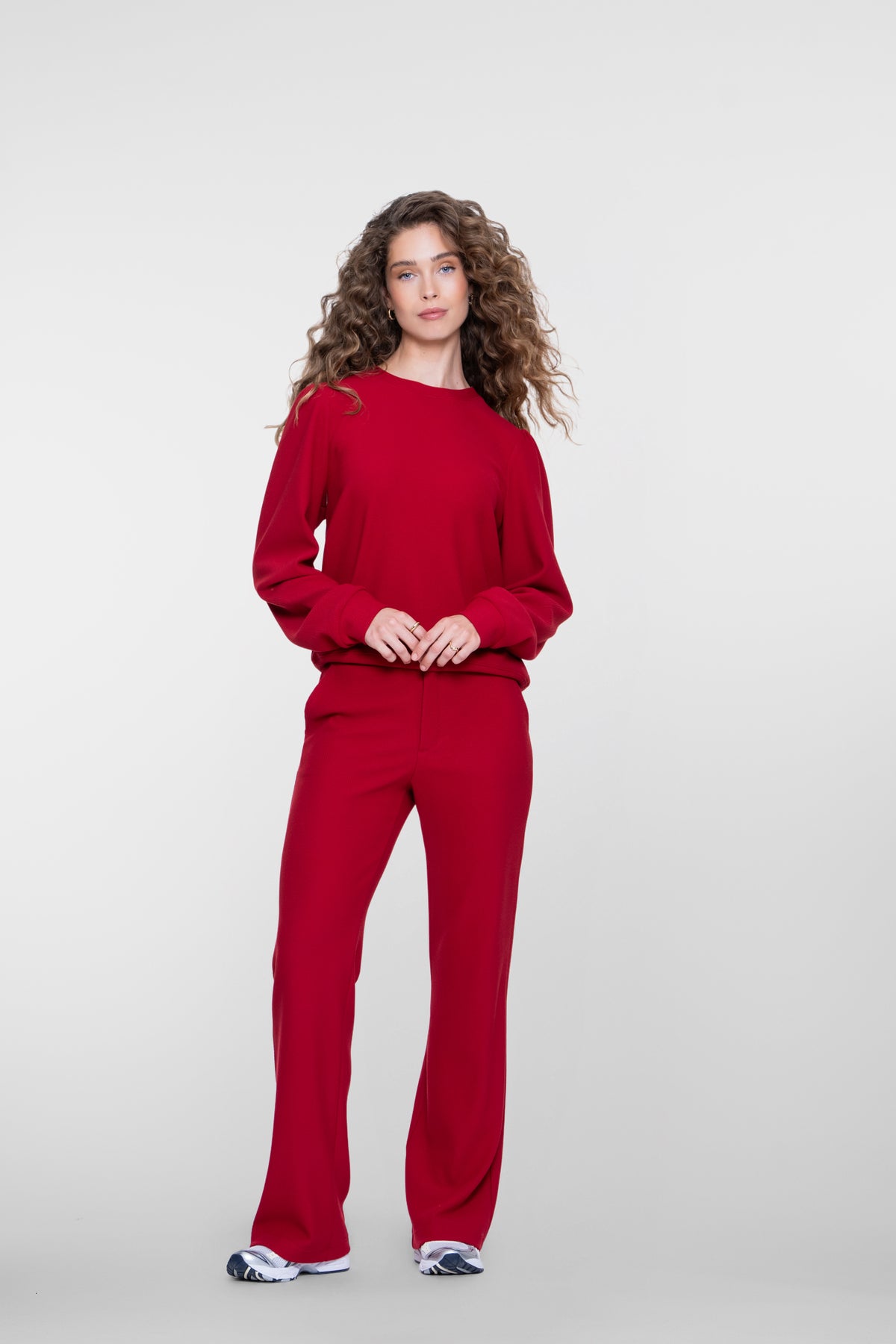 Geisha top met structuur en comfortabele pasvorm – Shop de look