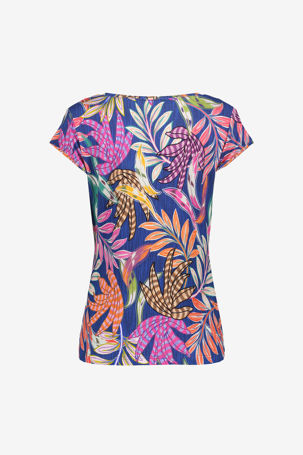 Geisha T-shirt met ronde hals en print