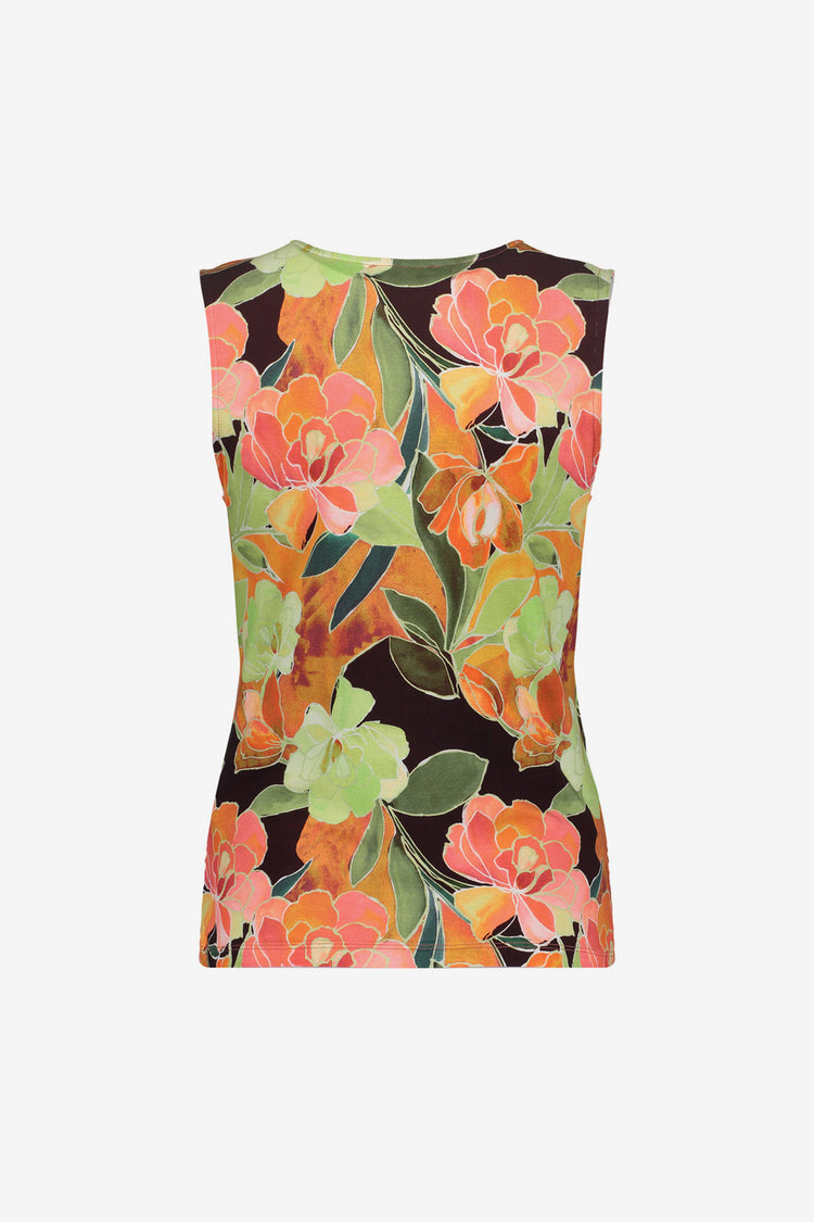 Geisha V-hals top met overslag