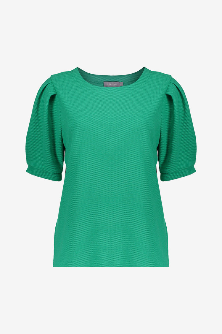 Geisha top met honeycomb structuur