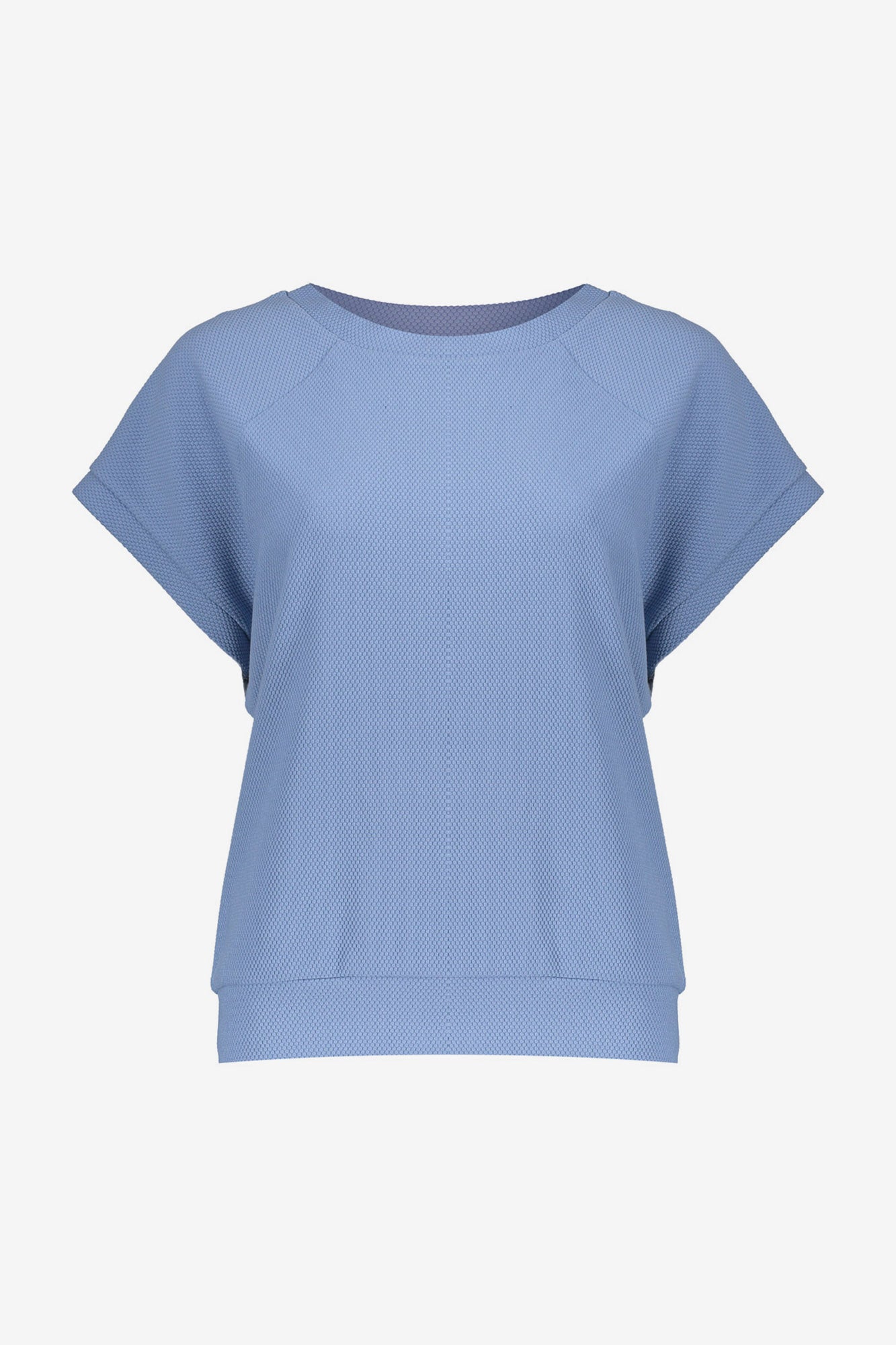 Geisha comfy sweater met honeycomb structuur