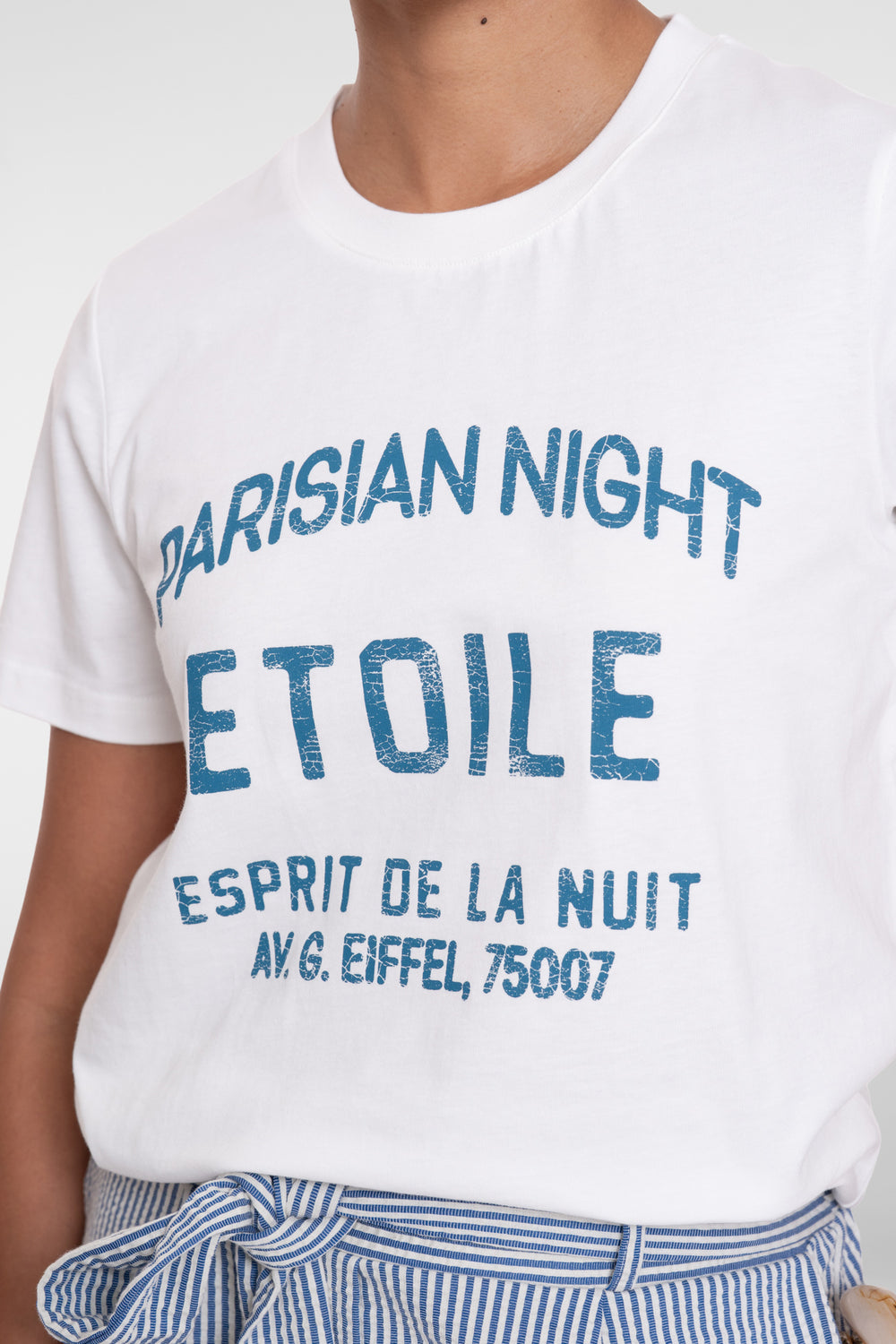 Geisha T-shirt 'Parisian night'