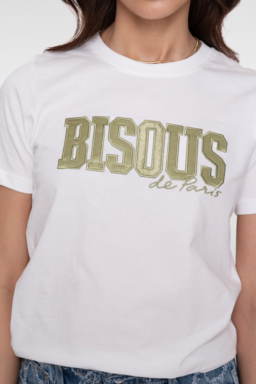 Geisha T-shirt 'Bisous'