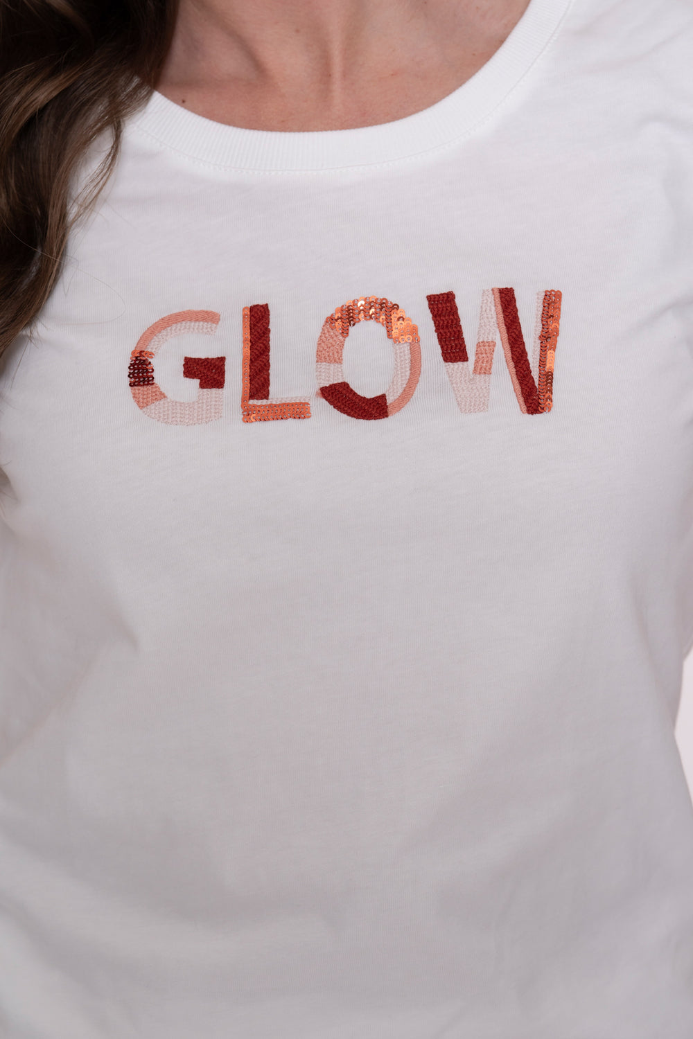 Geisha T-shirt 'glow' met korte mouwen