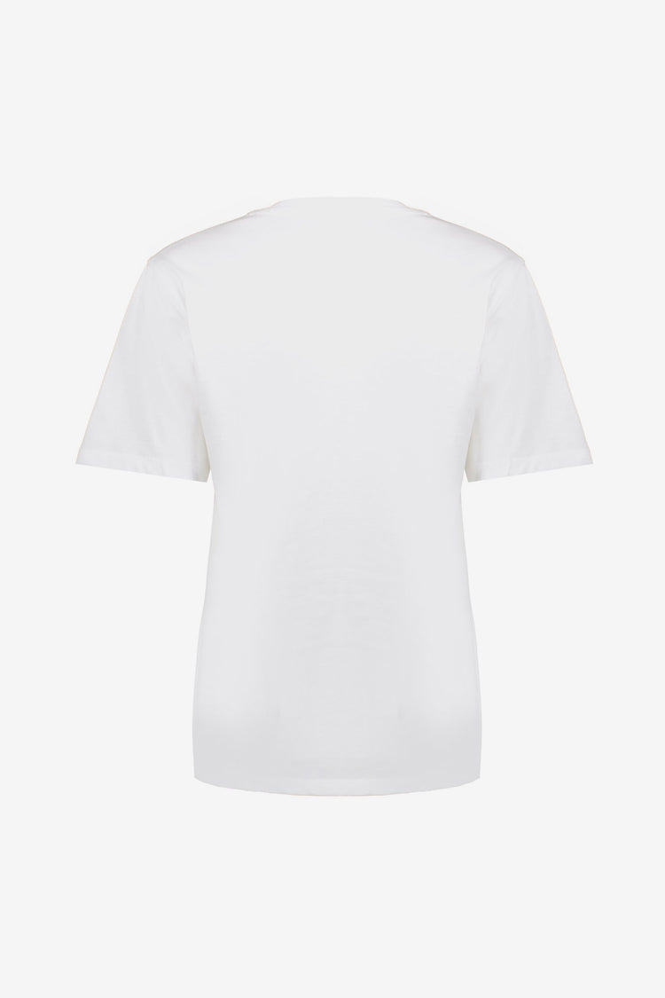 Geisha Cannes print T-shirt met citroenmotief