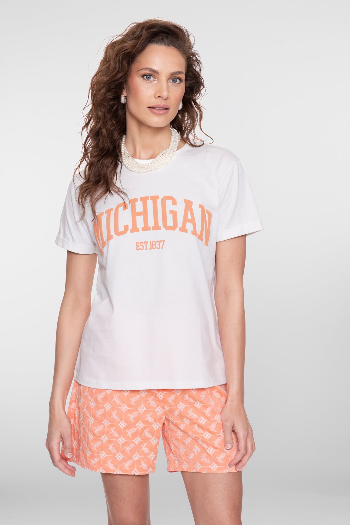 Geisha T-shirt 'Michigan' – Shop de look