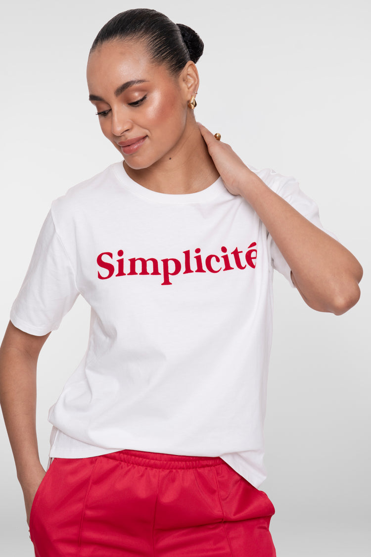 Geisha T-shirt 'Simplicite'