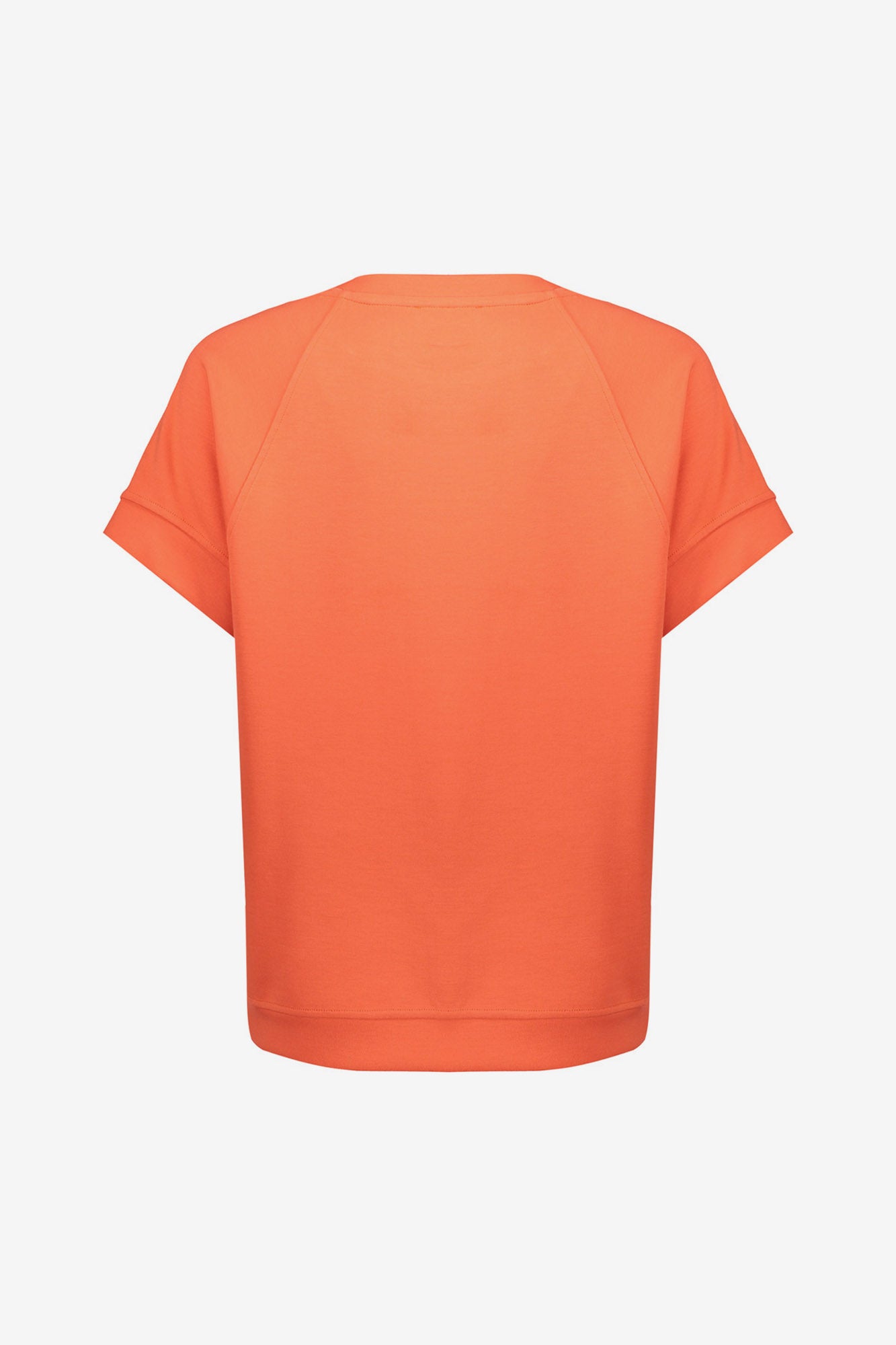 Geisha sweater scuba met korte mouwen
