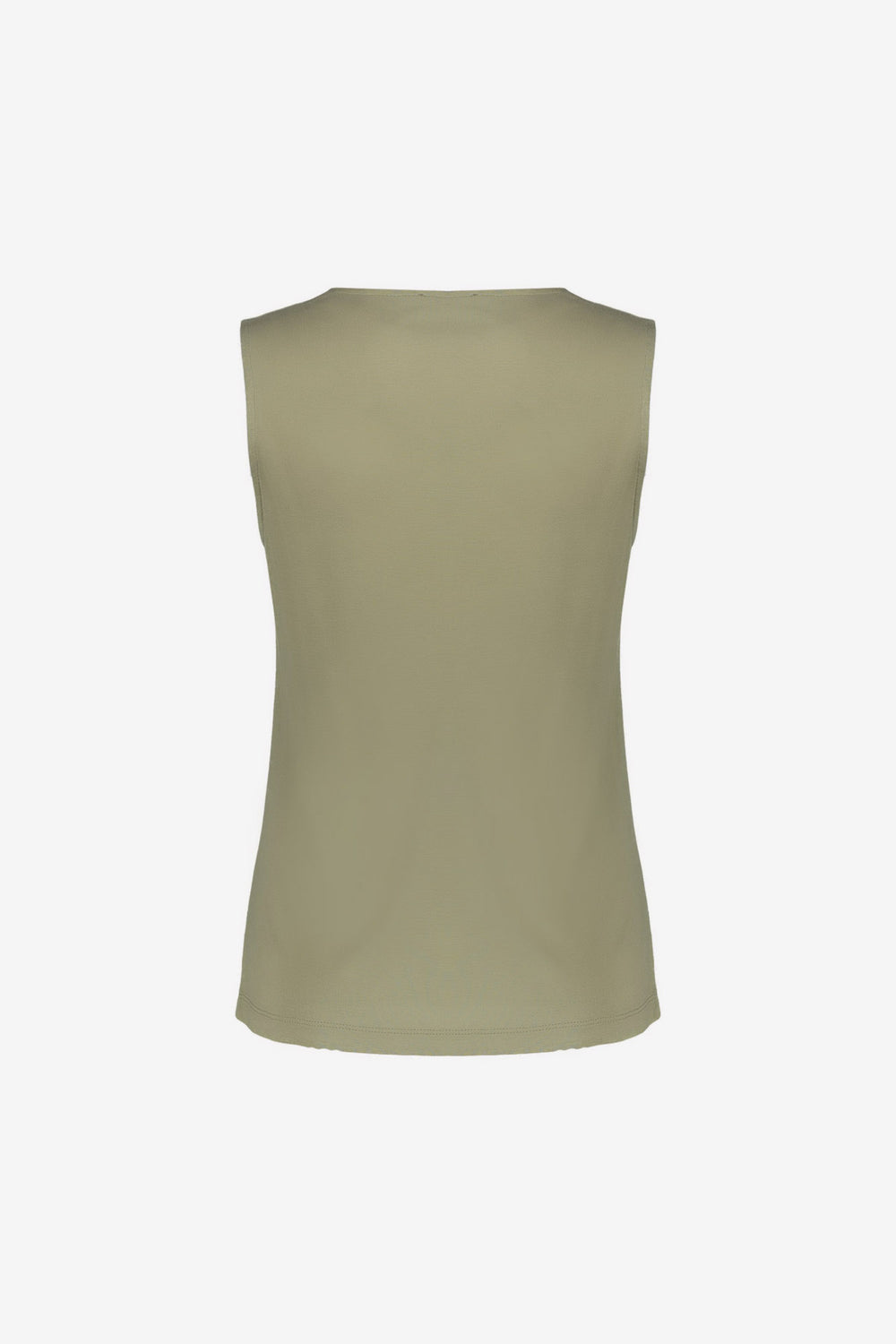 Geisha mouwloze top met draperende hals