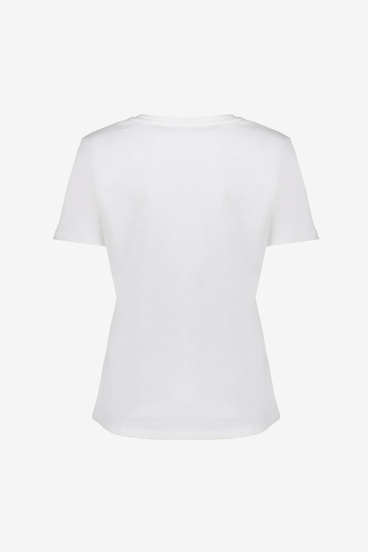 Geisha T-shirt 'Blue' met ronde hals