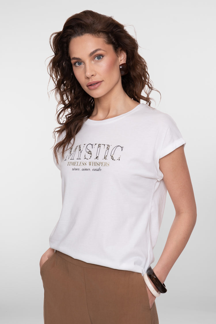 Geisha T-shirt 'Mystic' met korte mouwen