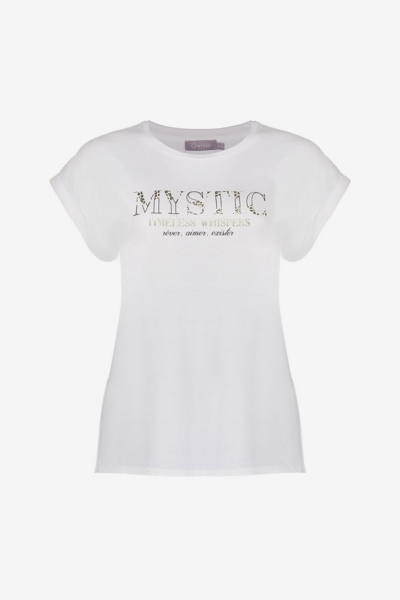 Geisha T-shirt 'Mystic' met korte mouwen