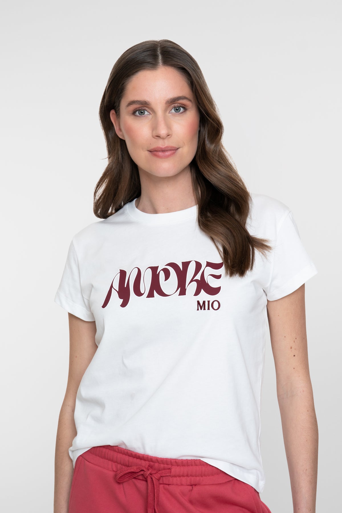 Geisha wit T-shirt Amore – Shop de look
