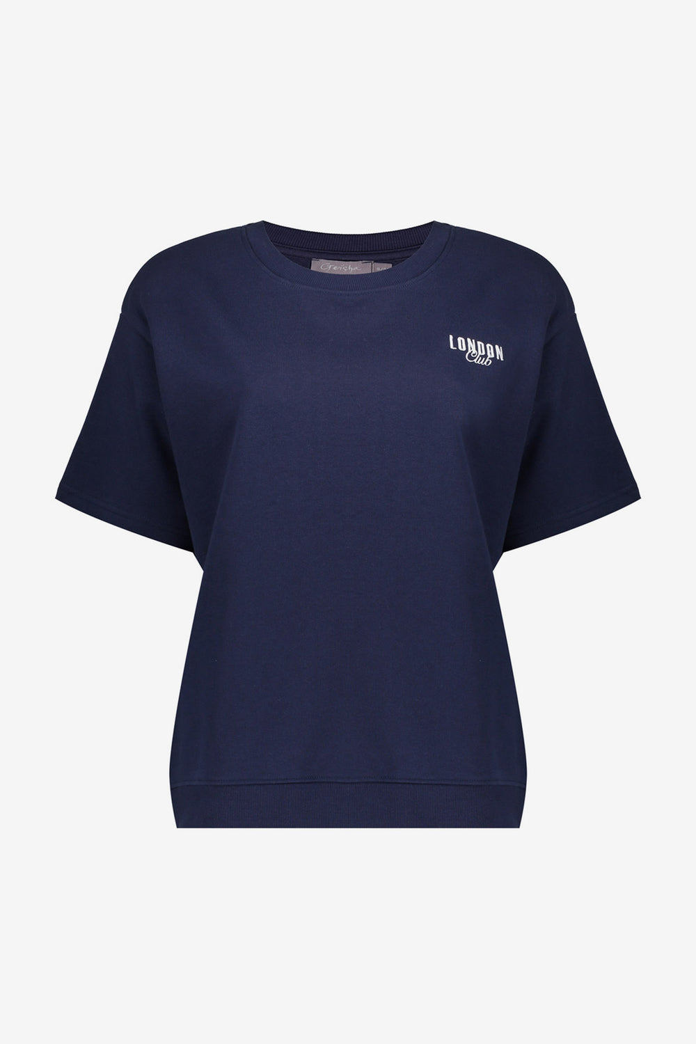 Geisha T-shirt met London print en sportieve uitstraling