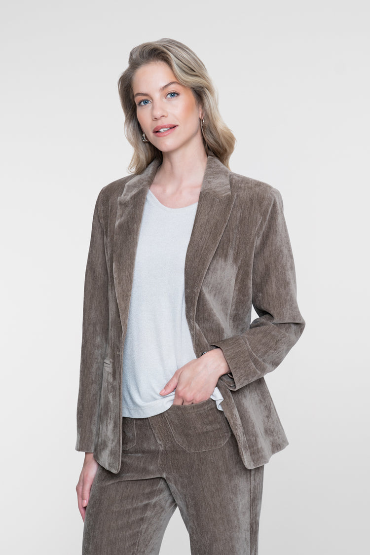 Geisha shimmer top met korte mouwen