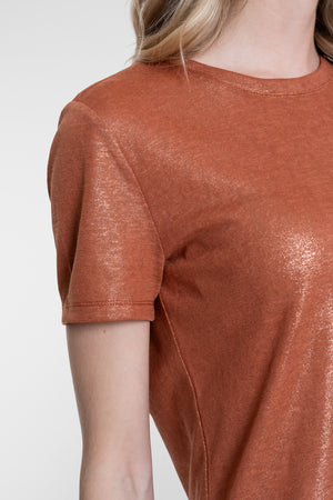 Geisha T-shirt met foil print
