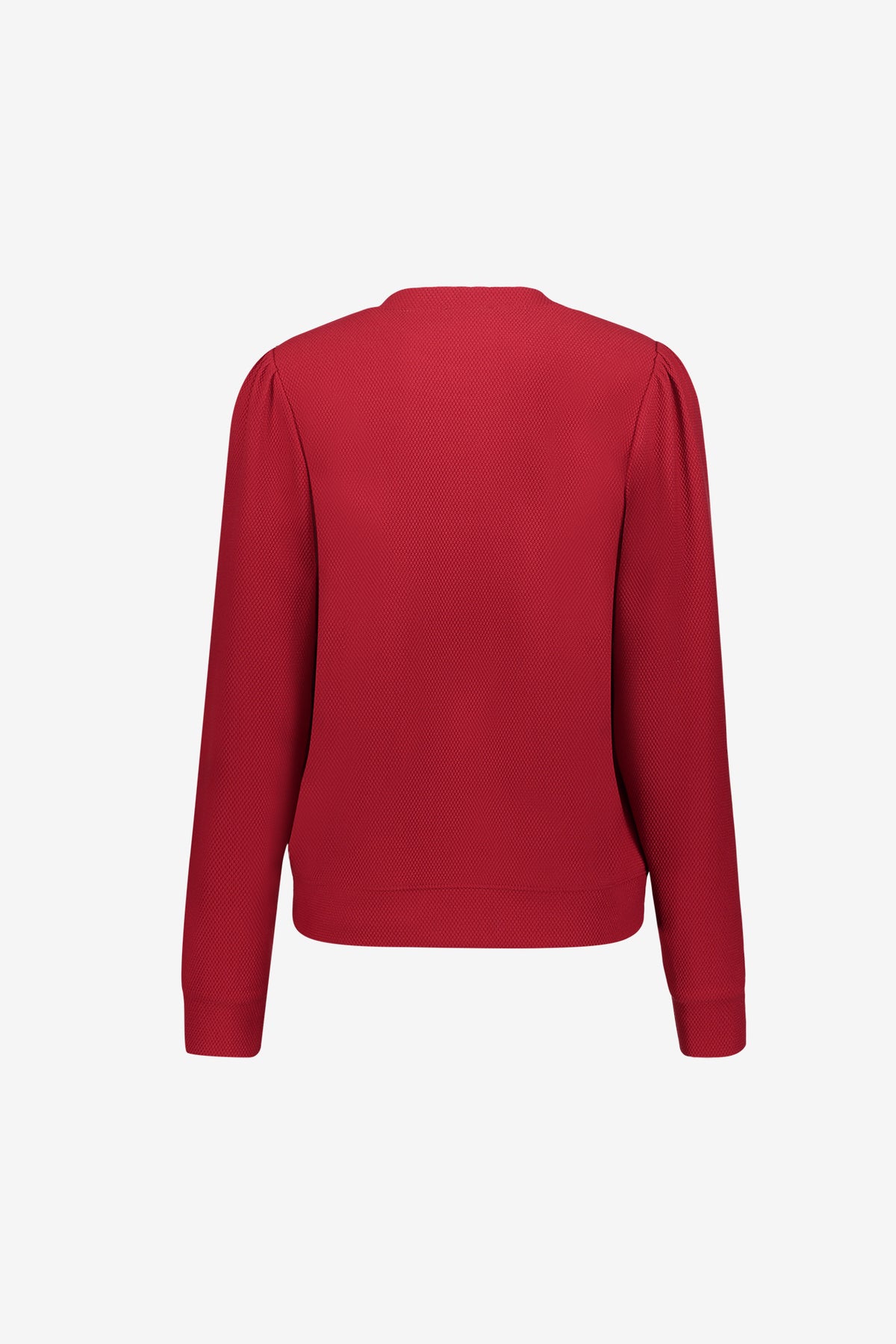 Geisha top met structuur en comfortabele pasvorm