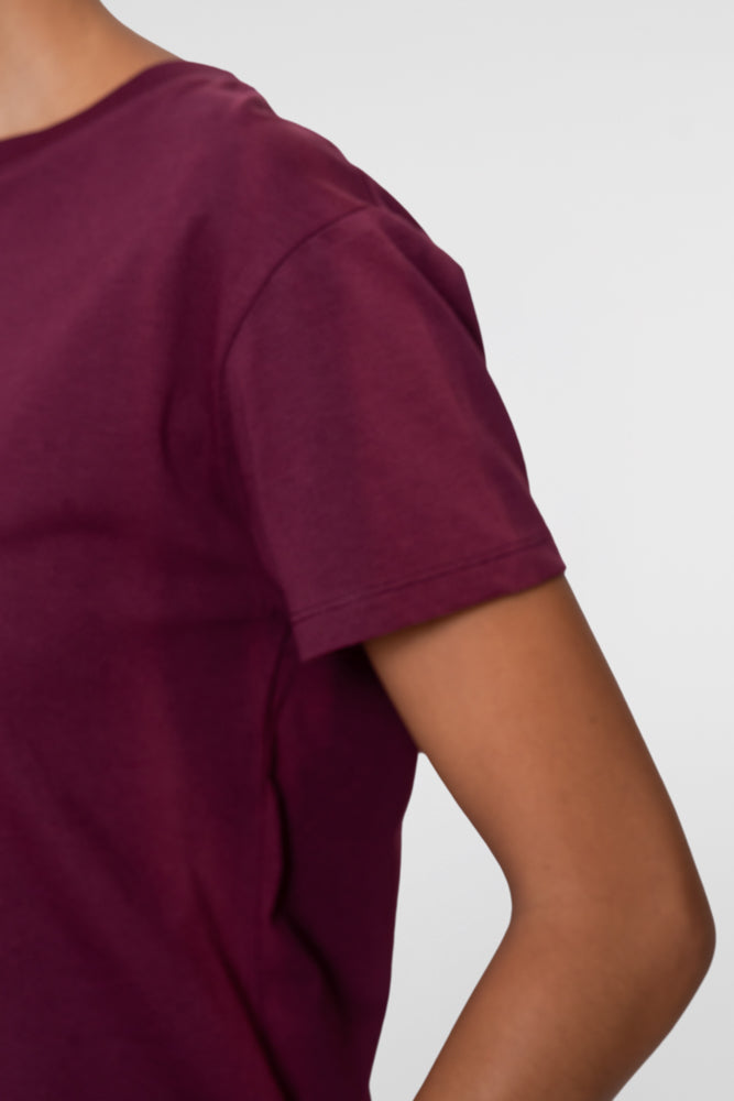 Geisha T-shirt met geborduurde Current Mood tekst