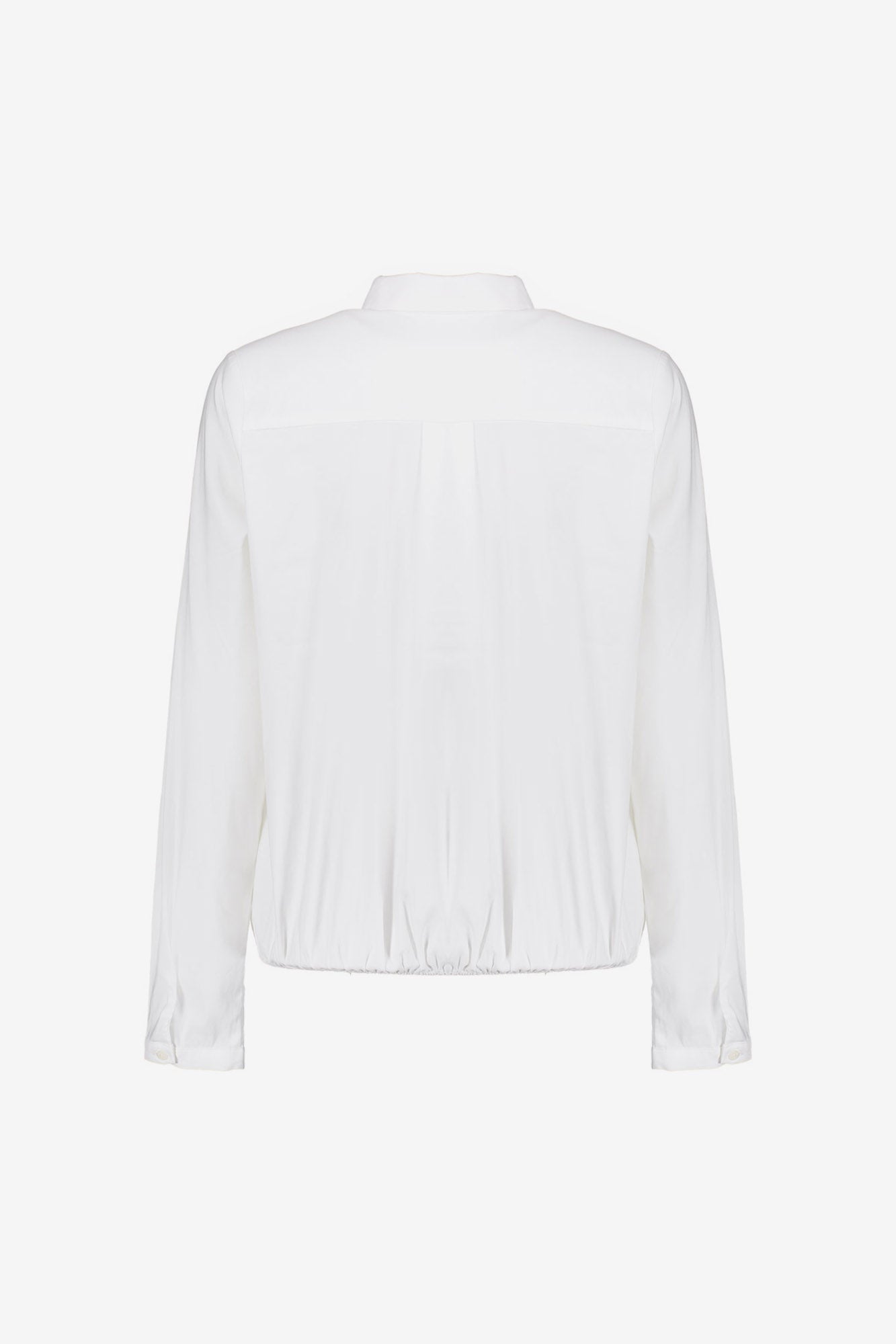 Geisha witte damesblouse met relaxed pasvorm