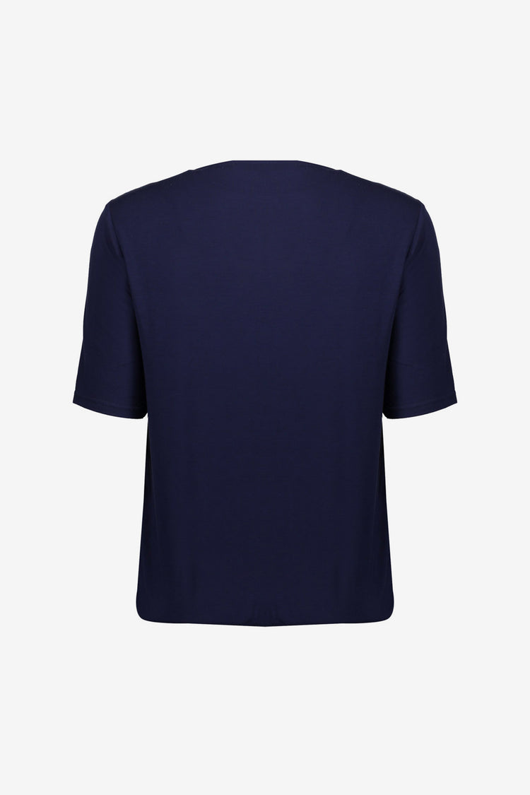 Geisha top met knit achterzijde