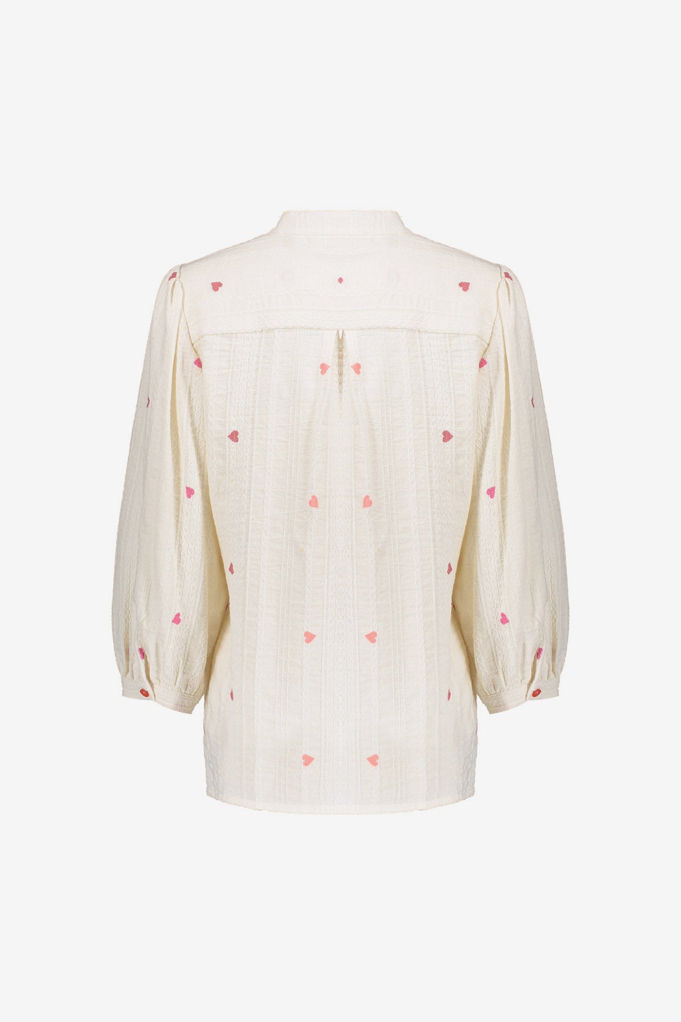 Geisha blouse met hartjes