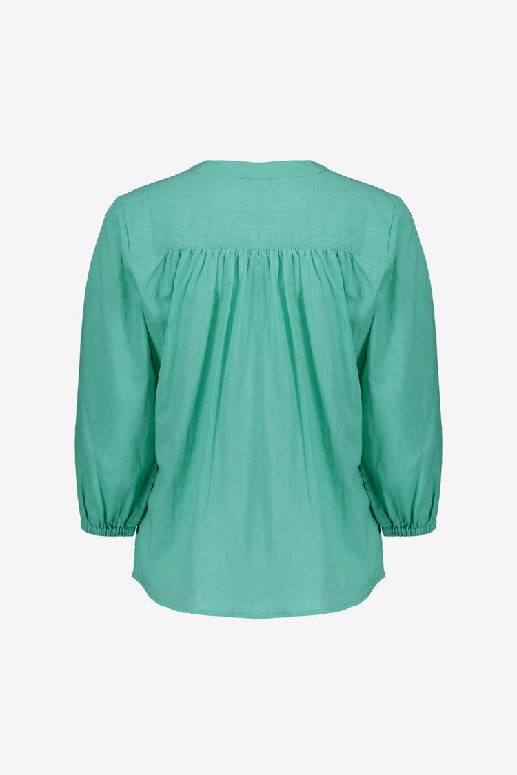 Geisha blouse met luchtige uitstraling in aquatint