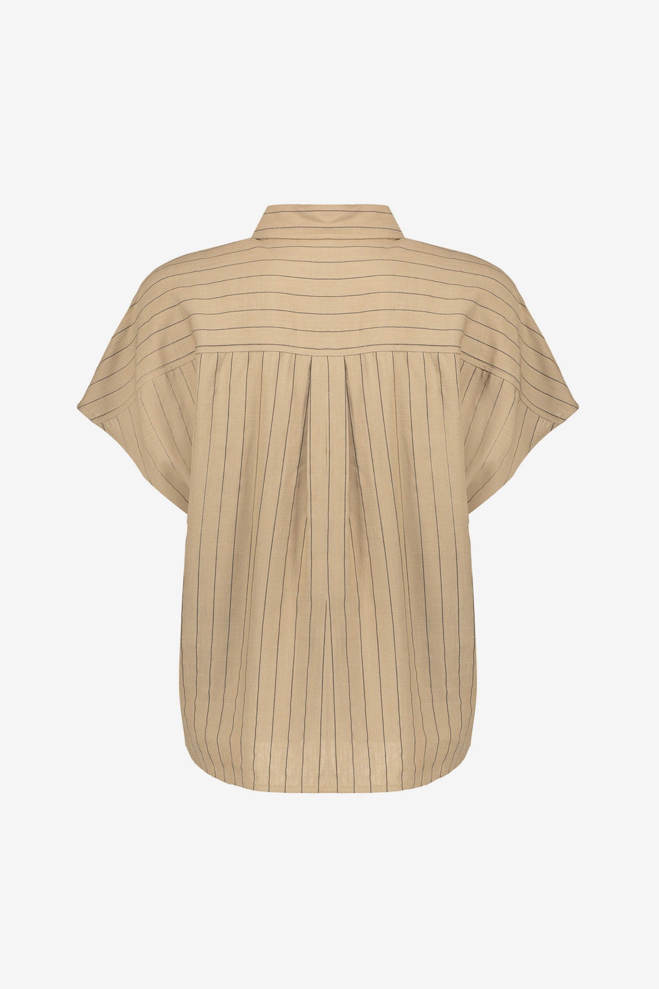 Geisha blouse met krijtstreep