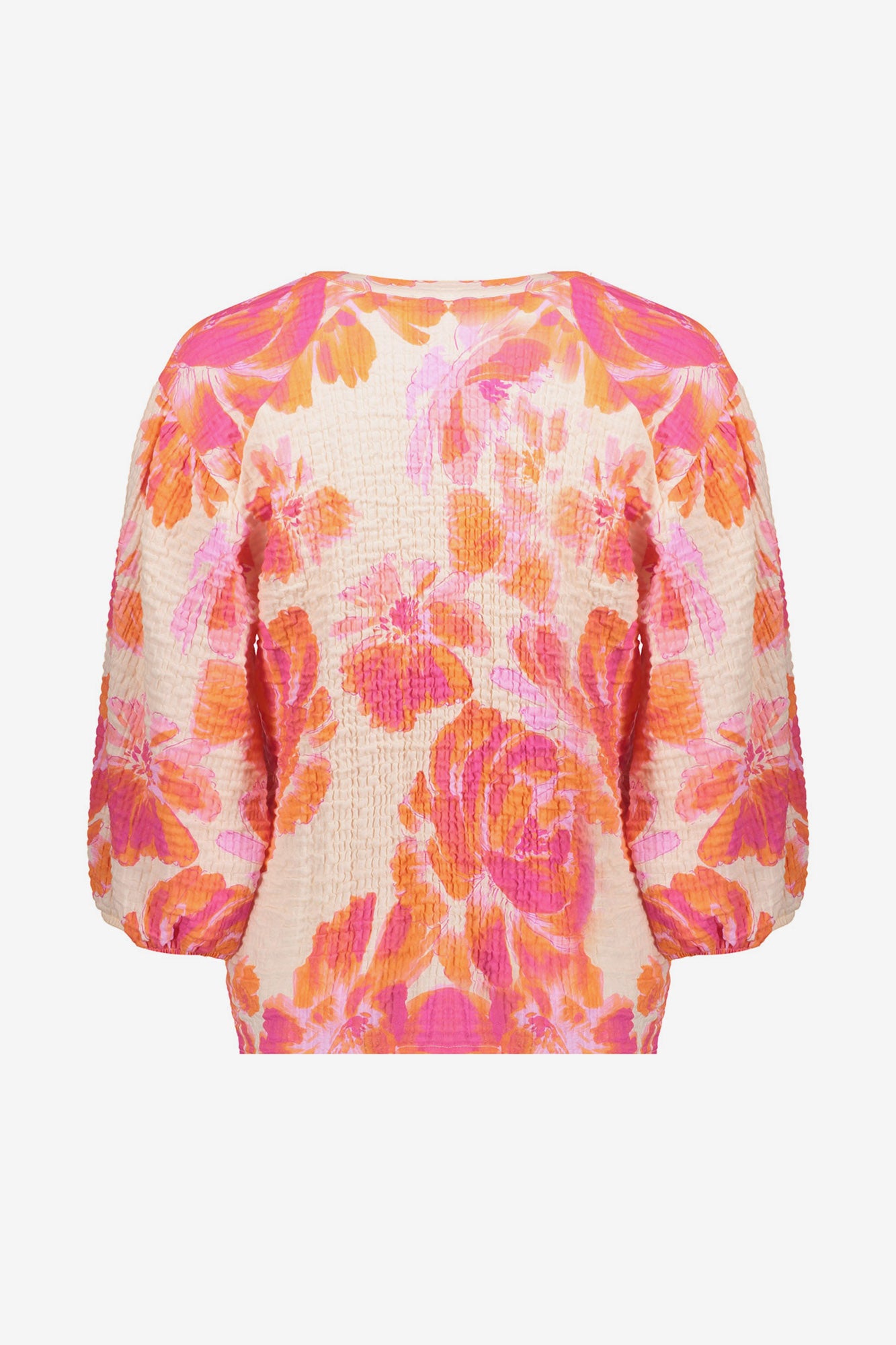 Geisha dames blouse mousseline bloemenprint