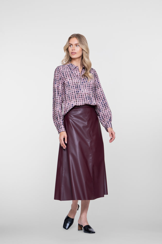 Geisha blouse met bloemdessin – Shop de look