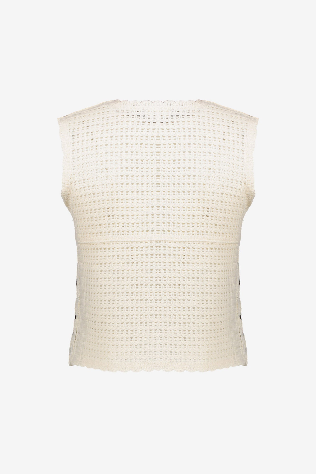 Geisha gehaakt jacquard vest